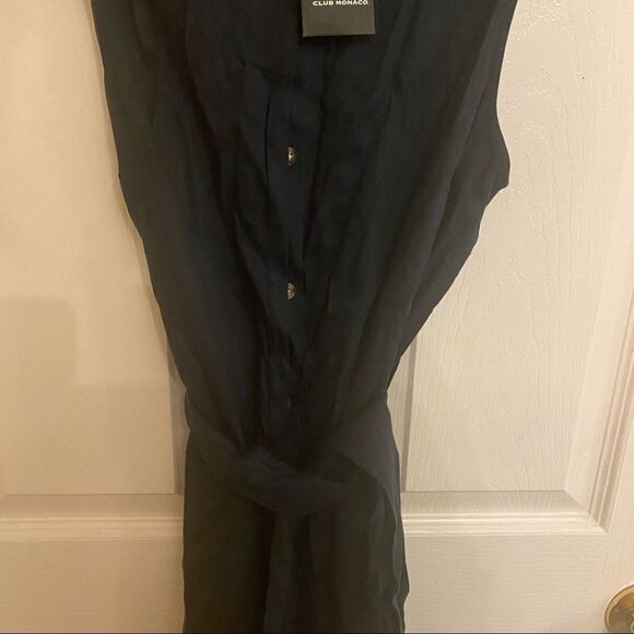 New Club Monaco Sleeveless button front dress - Picture 5 of 6